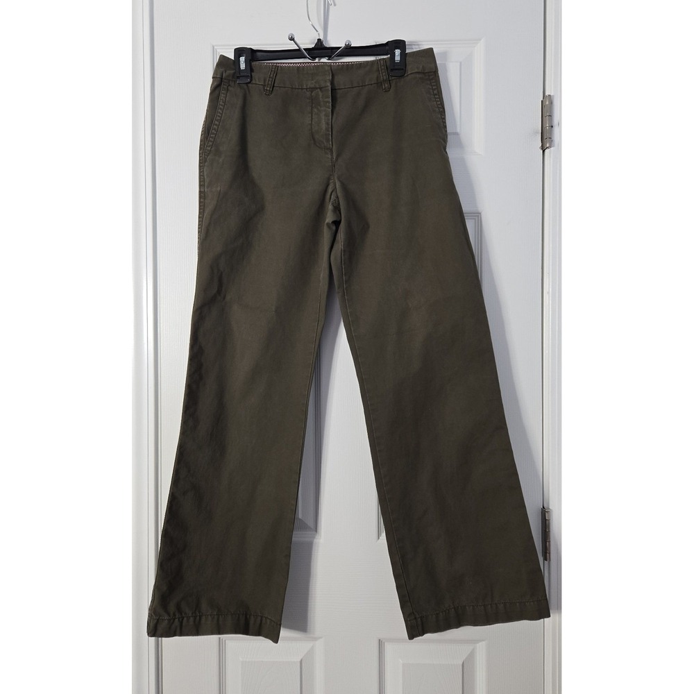 Saltwater  Womans Khaki Pants Size 8R x 31 long‎ Green